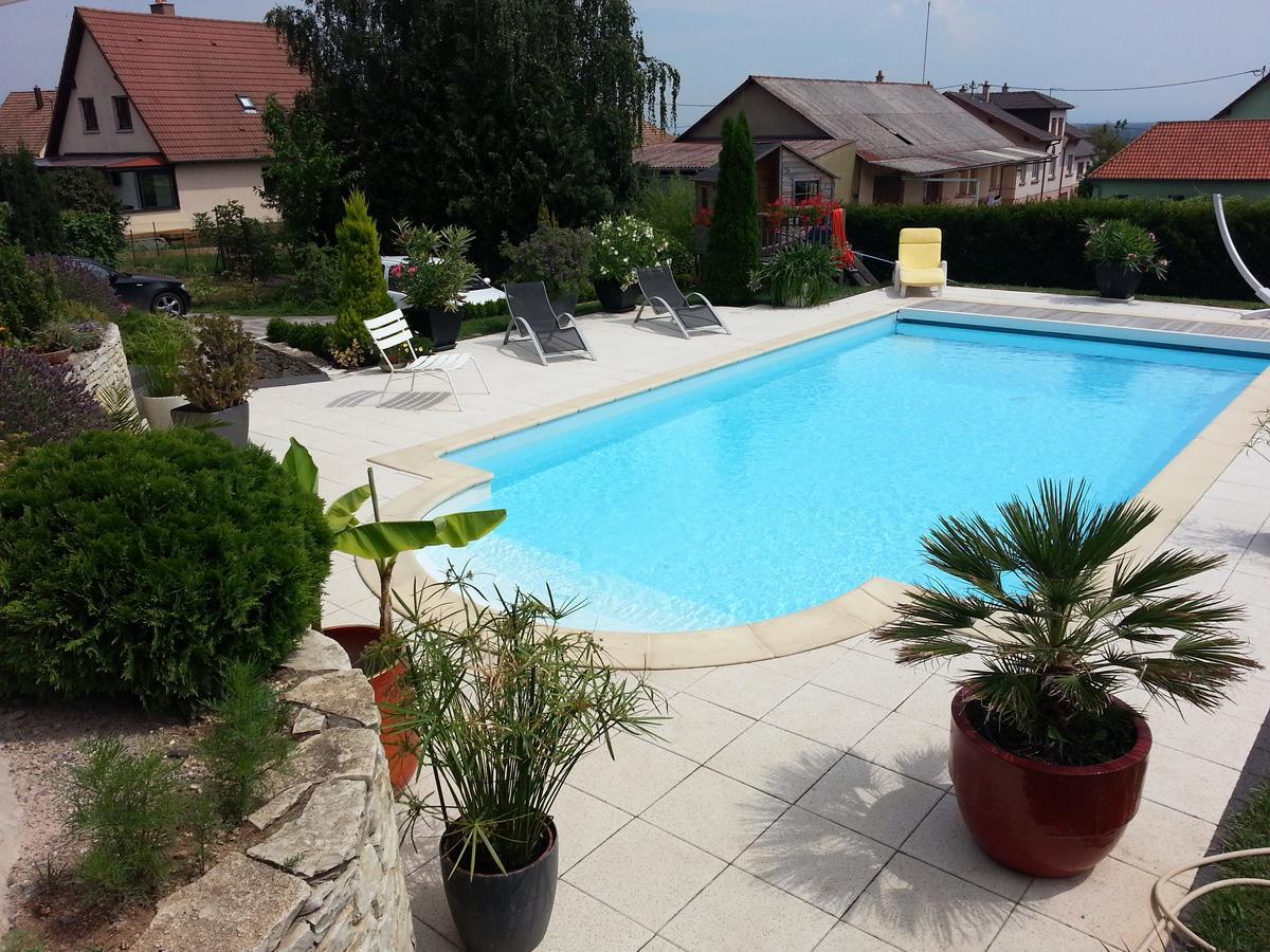 Au Coeur Du Vignoble Bed & Breakfast Orschwiller Eksteriør bilde